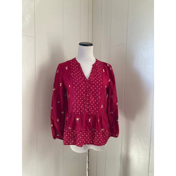 Old Navy Tops - Old Navy Floral Pullover Blouse, Size XS
